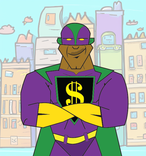 Mr. CoolMoney Character Image